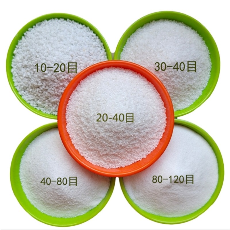 Aquarium Sand White - 1KG Ultra-biały piasek kwarcowy 10/20/40/80/120 siatka
