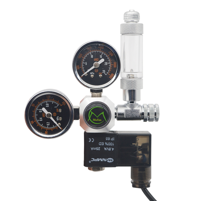 Planted Aquarium Supplies - Akwarium regulator CO2 magnetyczny elektromagnetyczny zawór