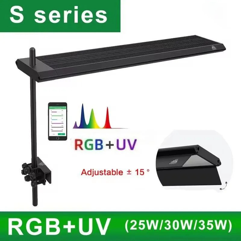 Planted Aquarium Uv Light - S300/400/450Pro Ver.3 RGB + UV Pełnospektralne