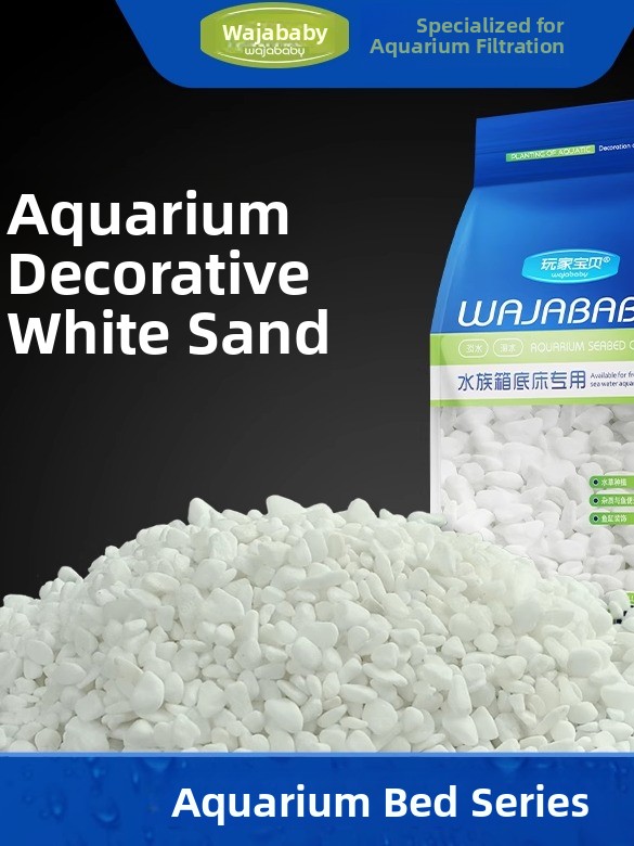Biały piasek do akwarium, deko – Aquarium Sand White recenzja i cena