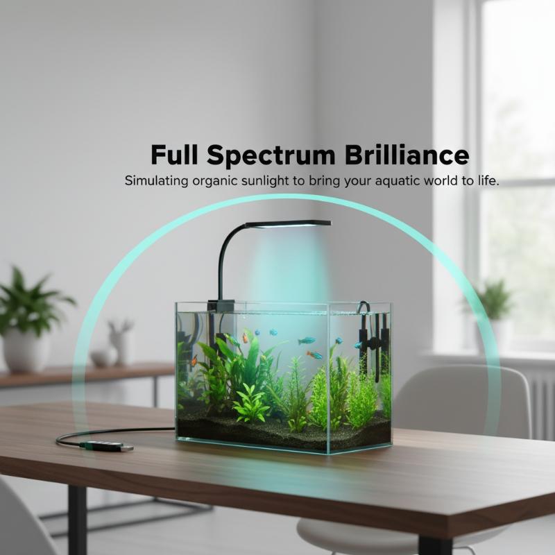 Lampka LED USB do akwarium z e – Aquarium Plants recenzja i cena