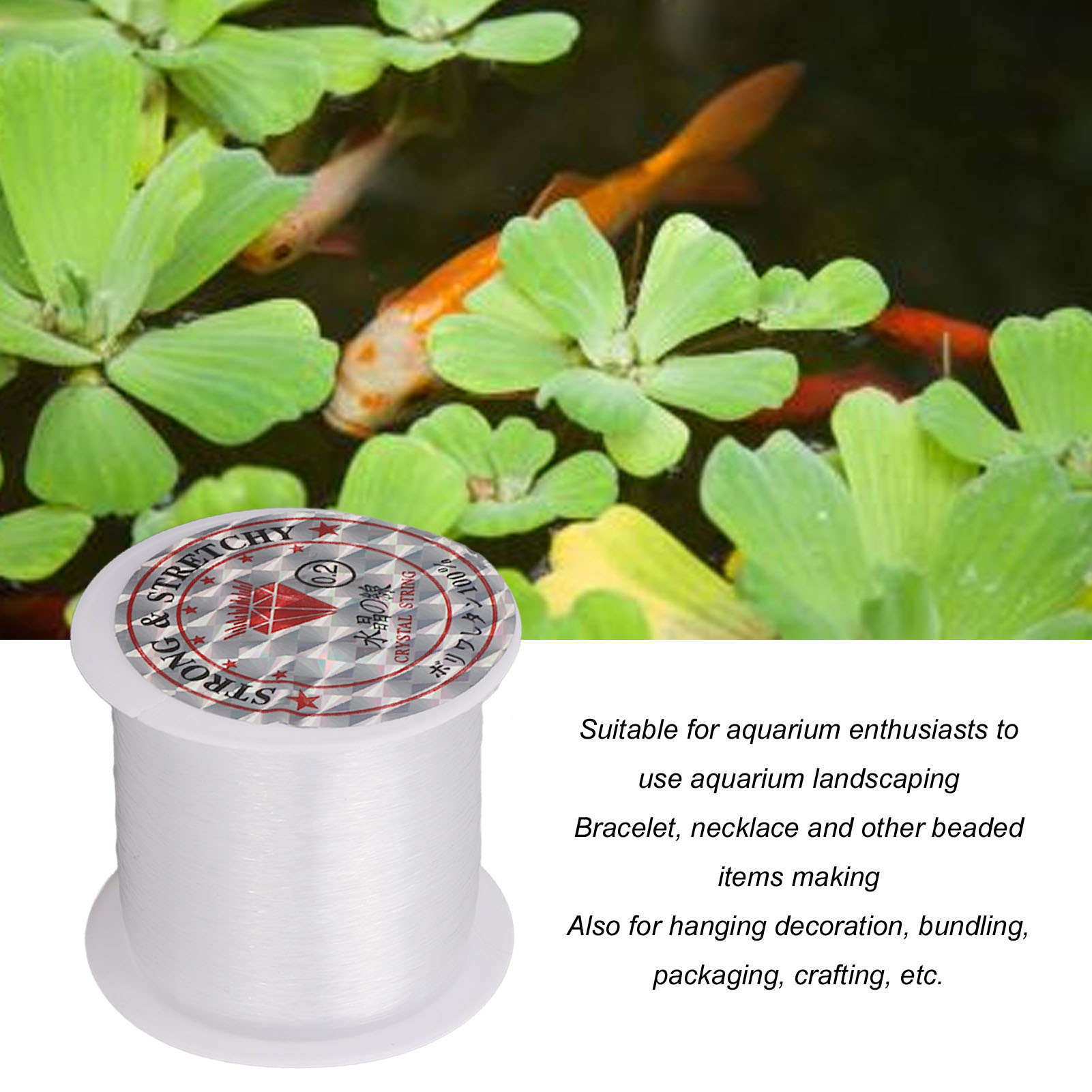 Przezroczysty sznurek nylonowy – Planted Aquarium Making recenzja i cena