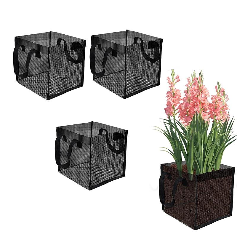 4 szt. Czarne siatkowe kosze d – Aquarium Plants recenzja i cena