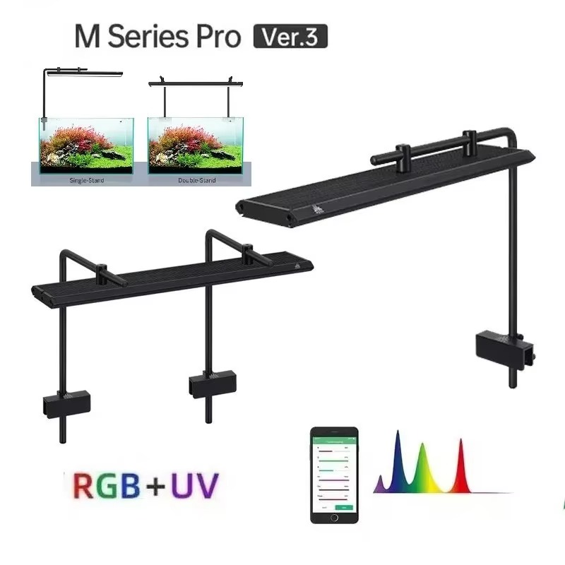 Seria M z uchwytem RGB+UV Lamp – Planted Aquarium Uv Light recenzja i cena